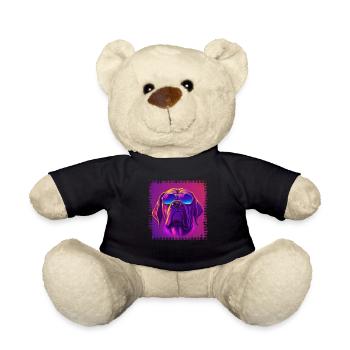 Dog saying Mastiff design for dog lovers - Teddy Bear - black - Front