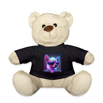 Hunde Spruch Chihuahua Design für Hundeliebhaber - Teddy - Schwarz - Vorne