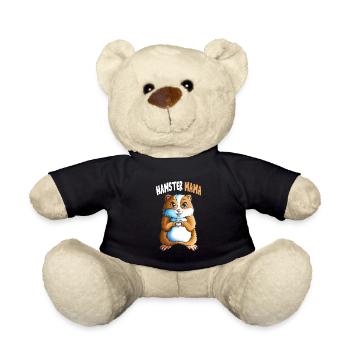 Le meilleur hamster maman du monde Hamster Lover Animaux - Nounours - noir - Devant