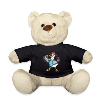 Matrose Möwe Moin Spruch Nordsee Liebhaber - Teddy - Schwarz - Vorne