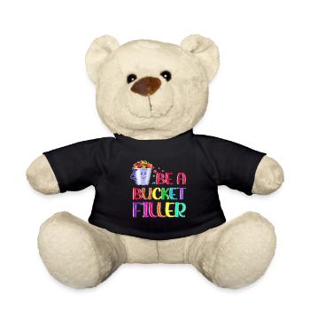 Lehrerin Wachstum Schulklasse Kinder Bucket Filler - Teddy - Schwarz - Vorne