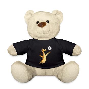 Kids Giraffen Fan Volleyball Spiel Volleyballnetz - Teddy - Schwarz - Vorne