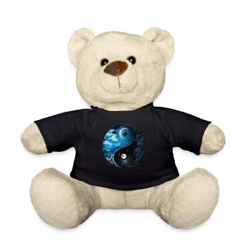 Yin Yang Mond - Teddy - Schwarz - Vorne