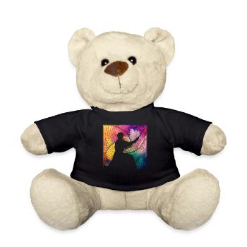 Aikido - Teddy Bear - black - Front
