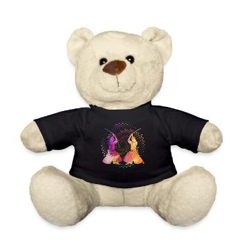 Aikido - Teddy Bear - black - Front