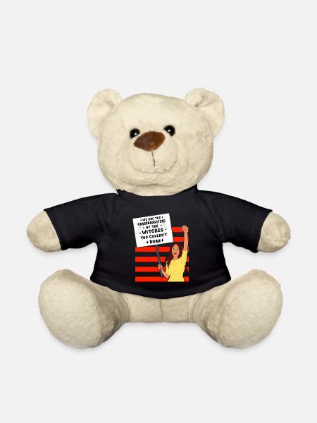 Wir sind die Enkelinnen der Hexen, ihr - Teddy - Schwarz