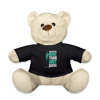 Chiropractor Adjusting More Than Just Backs - Teddy Bear - black - Front