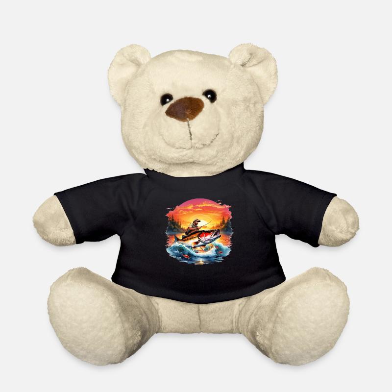 Barsch-Fisch - Teddy - Schwarz