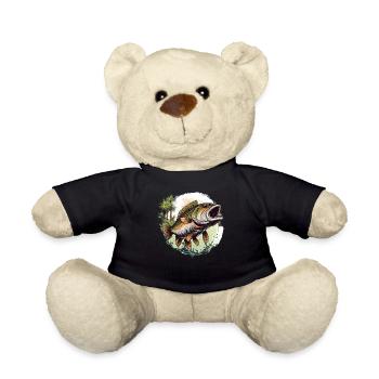 Barsch-Fisch - Teddy - Schwarz - Vorne