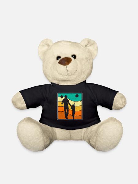 Papa - Teddy - Schwarz