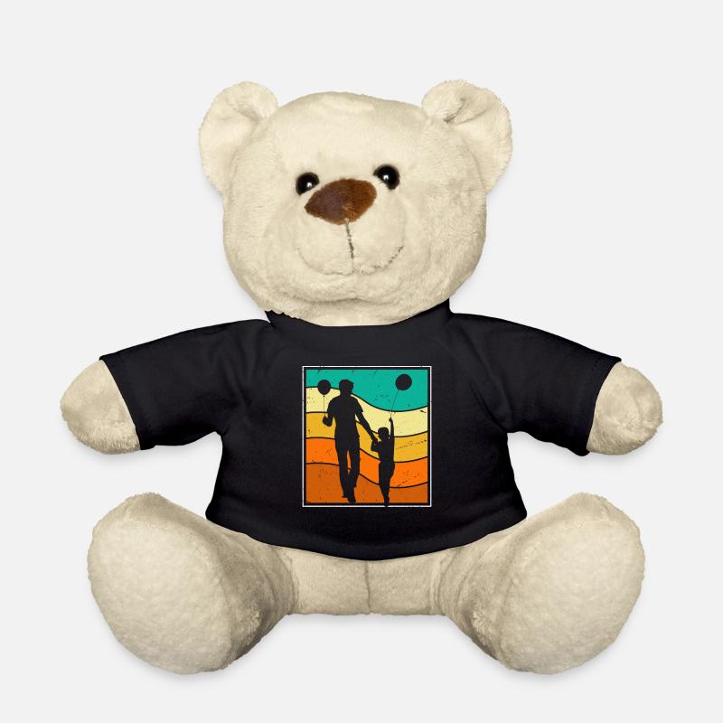 Papa - Teddy - Schwarz