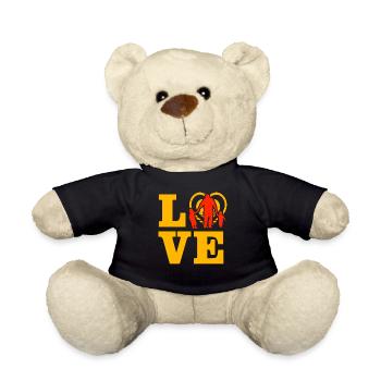 Love Family - Teddy Bear - black - Front