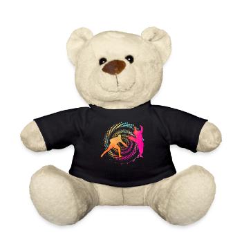 Capoeira - Teddy Bear - black - Front