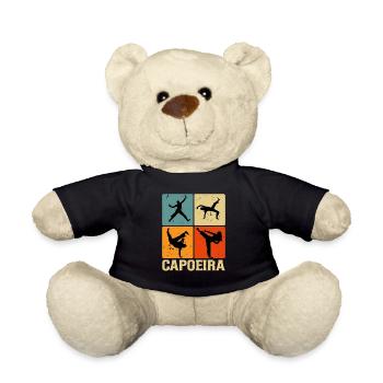 Capoeira - Teddy Bear - black - Front