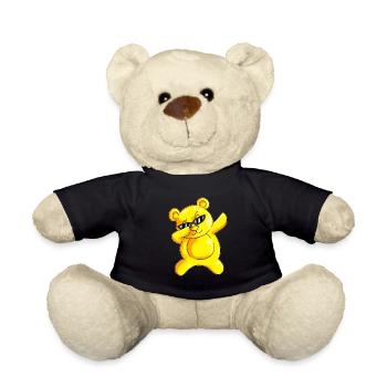Dabbing Bears Outfit Bear Dab Dancing Chemise de nuit - Nounours - noir - Devant