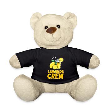 Limonade Lemonade Crew Zitronen Limo Saft Eis - Teddy - Schwarz - Vorne