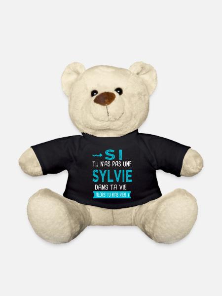 Sylvie Si tu n as pas une sylvie - Nounours - noir