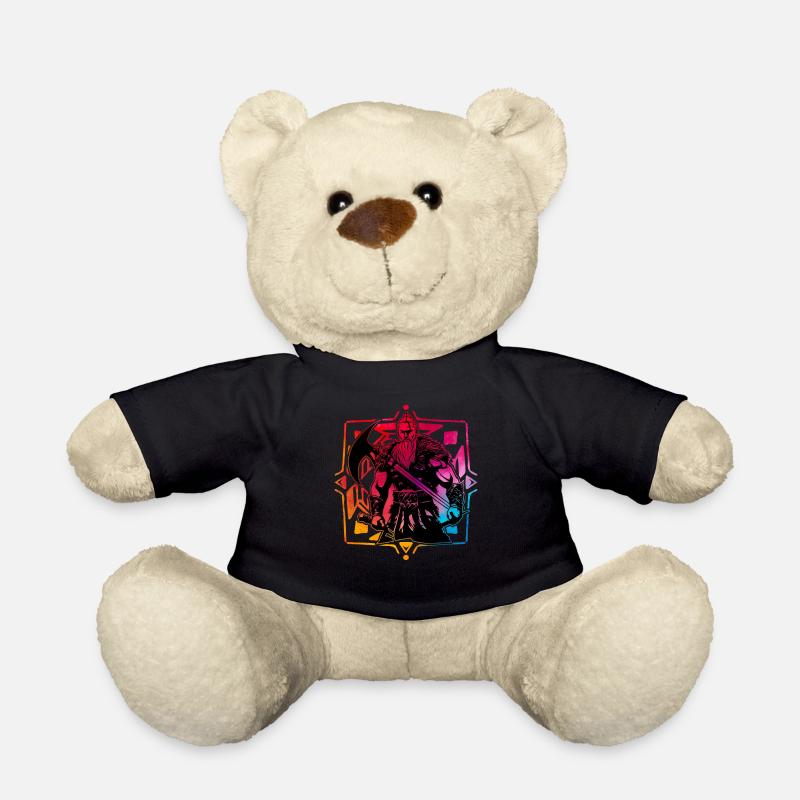 Wikinger - Teddy - Schwarz