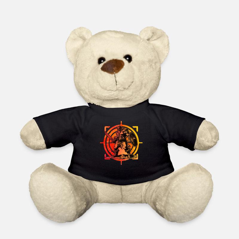 Wikinger - Teddy - Schwarz