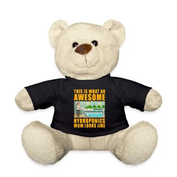 So sieht eine großartige Hydroponik-Mutter aus - Teddy - Schwarz - Vorne