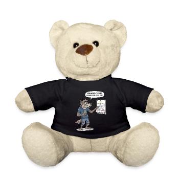 Date de la pleine lune ? Je n’ai pas le temps! - Nounours - noir - Devant