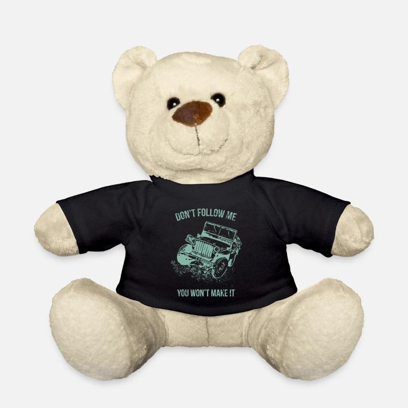 Follow Me Jeep Car - Teddy - Schwarz