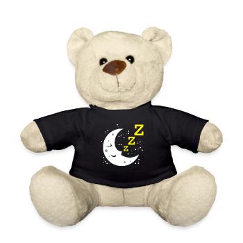 Mond Zzz - Teddy - Schwarz - Vorne