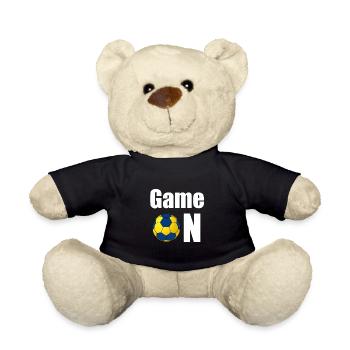 Handball Spiel - Teddy - Schwarz - Vorne