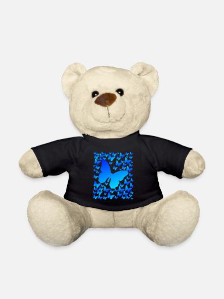 Schmetterling Butterfly - Teddy - Schwarz