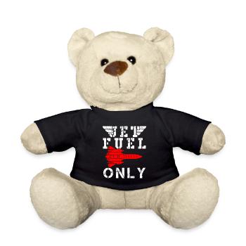 Jet Fighter Pilot Air Force Aircraft - Teddy - Schwarz - Vorne