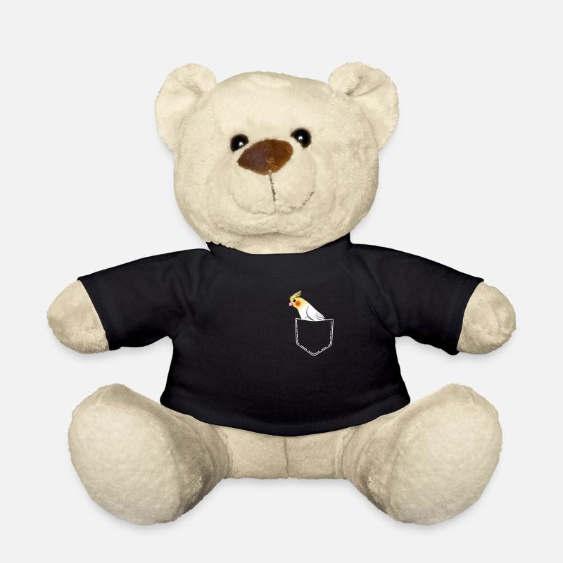 Perruche perroquet oiseau cockatiel - Nounours - noir