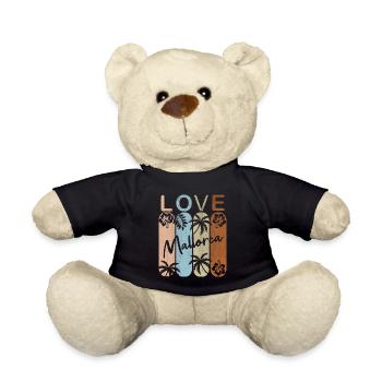 Mallorca - Teddy Bear - black - Front