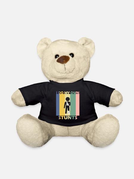 Blessure de récupération de l'os du bras - Nounours - noir