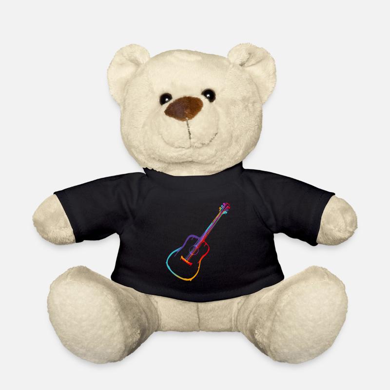 Gradient Acoustic Guitar - Teddy Bear - black