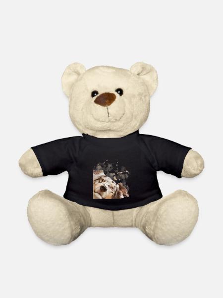 Chien Curieux Australian Shepherd chien - Nounours - noir