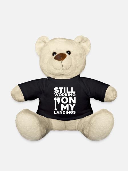 Schlüsselbeinbruch Schlüsselbein Knochenbruch - Teddy - Schwarz
