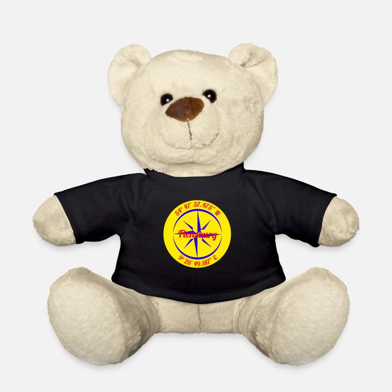 Koordinaten Flensburg - Teddy - Schwarz