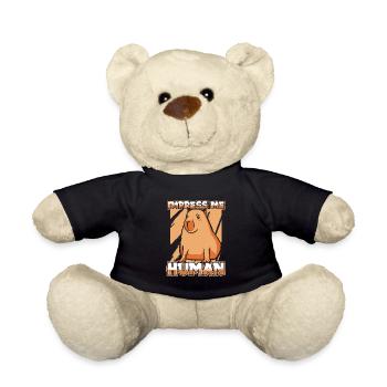 Capybara capybara rongeur - Nounours - noir - Devant