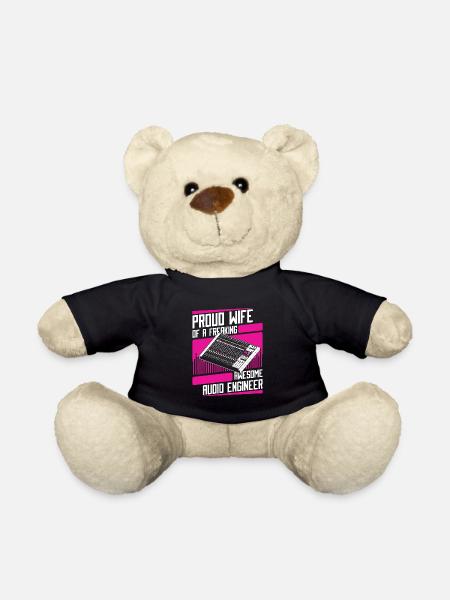 Tontechniker Sound Audio Engineer - Teddy - Schwarz