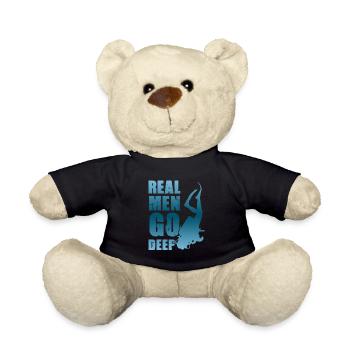 tauchen spaß - Teddy - Schwarz - Vorne