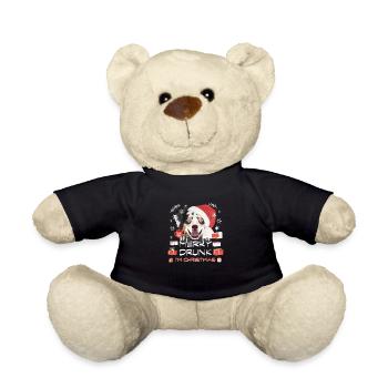 Australian Shepherd Weihnachtsmarkt - Teddy - Schwarz - Vorne