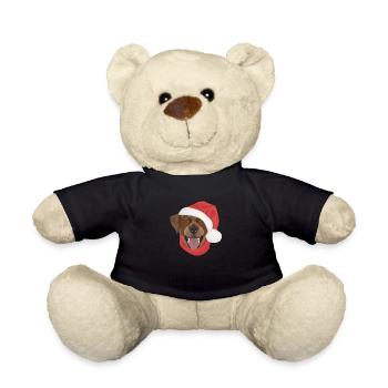 Joyeux Noël Labrador - Nounours - noir - Devant