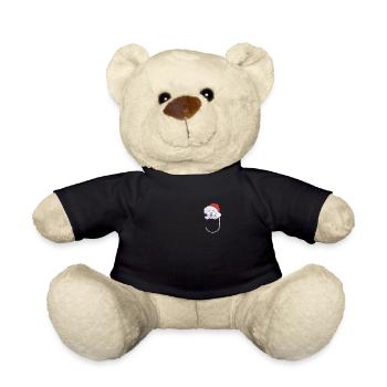 Malteser Merry Christmas - Teddy Bear - black - Front