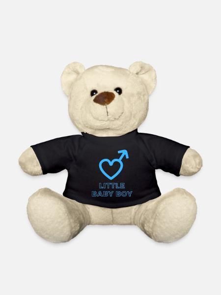 Annonce de bébé - Garçon - Grossesse - Nounours - noir