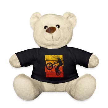 BMX Vélo Vélo Rétro Cadeau Vélo Motocross - Nounours - noir - Devant
