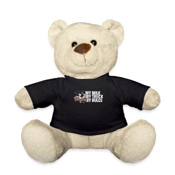 Lait de vache Drôle de wagon de lait - Nounours - noir - Devant