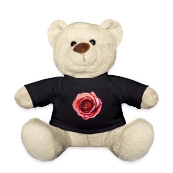 Rose - Das Auge des Betrachters - surreal - Traum - Teddy - Schwarz - Vorne