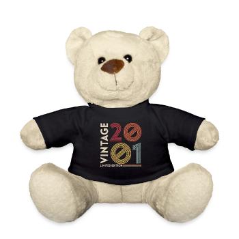 20ème anniversaire Millésime 2001 Légendaire depuis 2001 - Nounours - noir - Devant