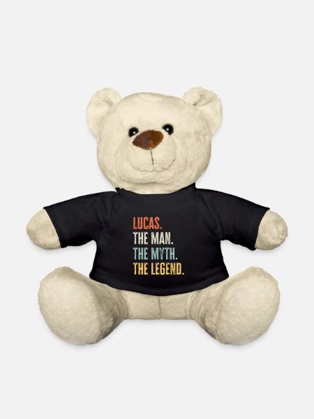 Lucas, Mann Mythos Legende, lustig Bester Name Lucas - Teddy - Schwarz