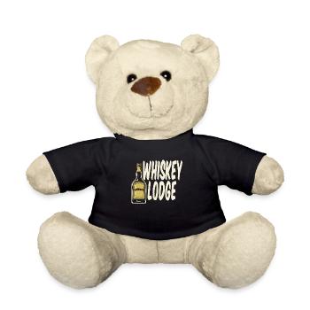 Whisky Whiskey Funny - Teddy Bear - black - Front